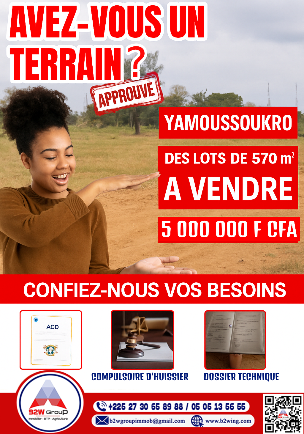 PROMO TERRAIN YAMOUSSOUKRO
