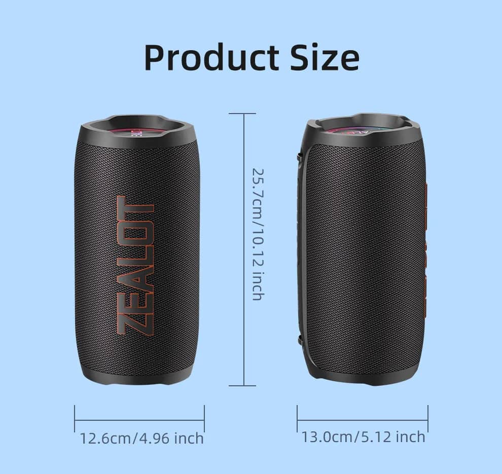 Haut-parleur bluetooth zealot-S76 50w