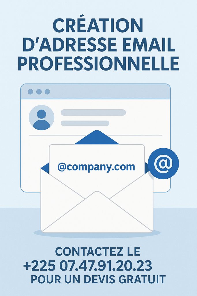 OFFREZ VOUS UNE ADRESSE EMAIL PROFESSIONNELLE @VOTRE-ENTREPRISE.NET