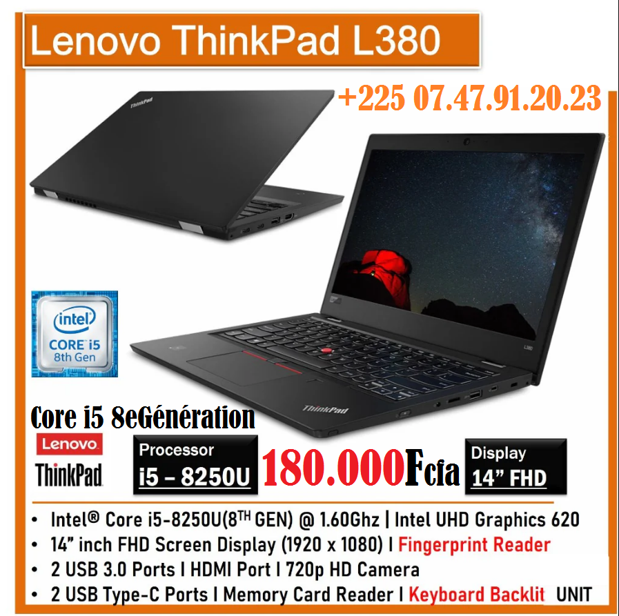 LENOVO THINKPAD PRO CORE i5 RAM 8GIGA +225 0747912023