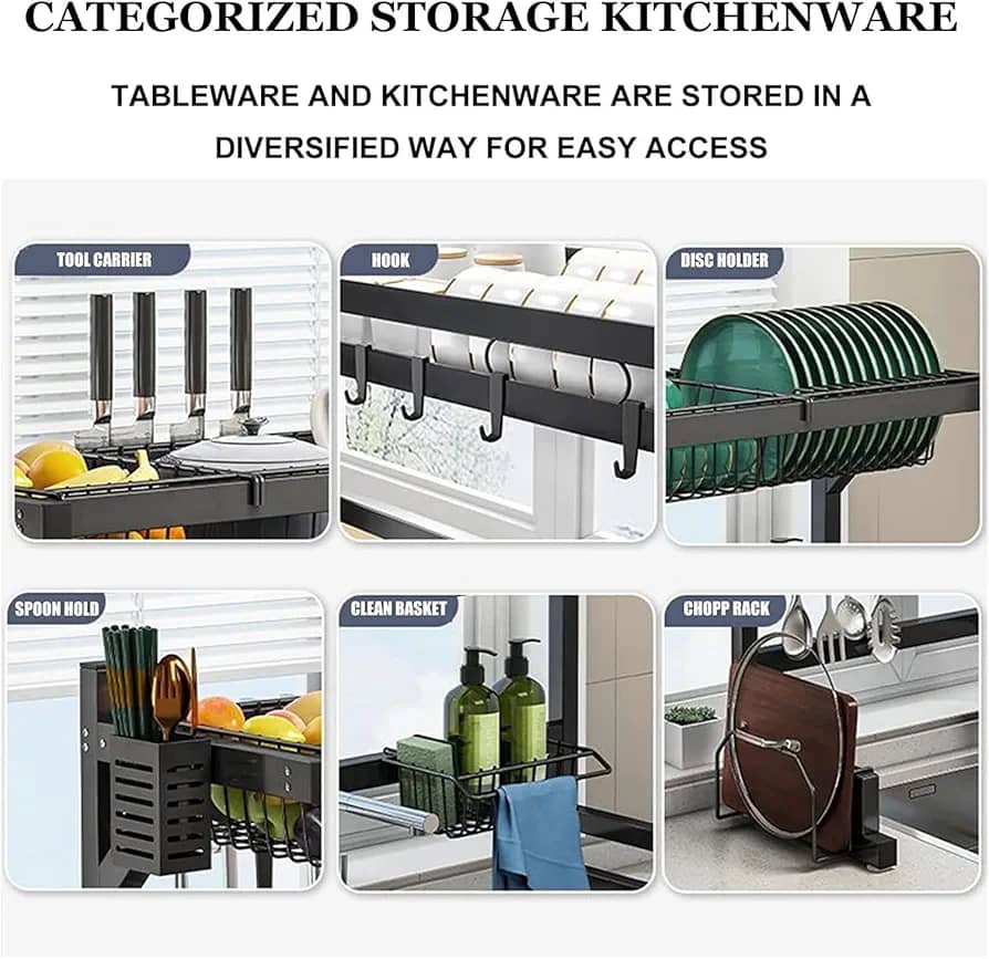 Égouttoir à vaisselle - 2 niveaux