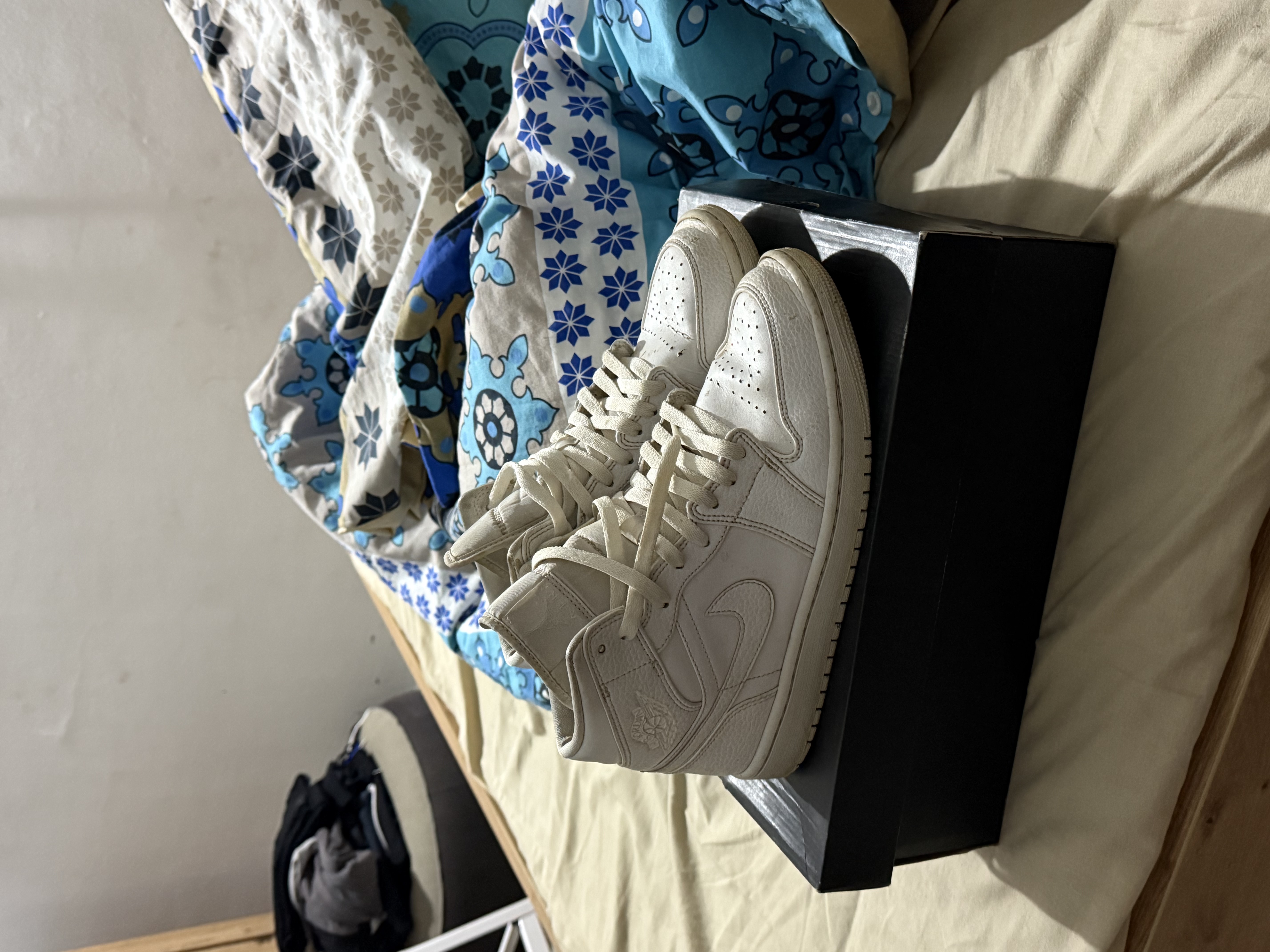 Jordan 1 hight Blanche Jordan 1 hight Blanche