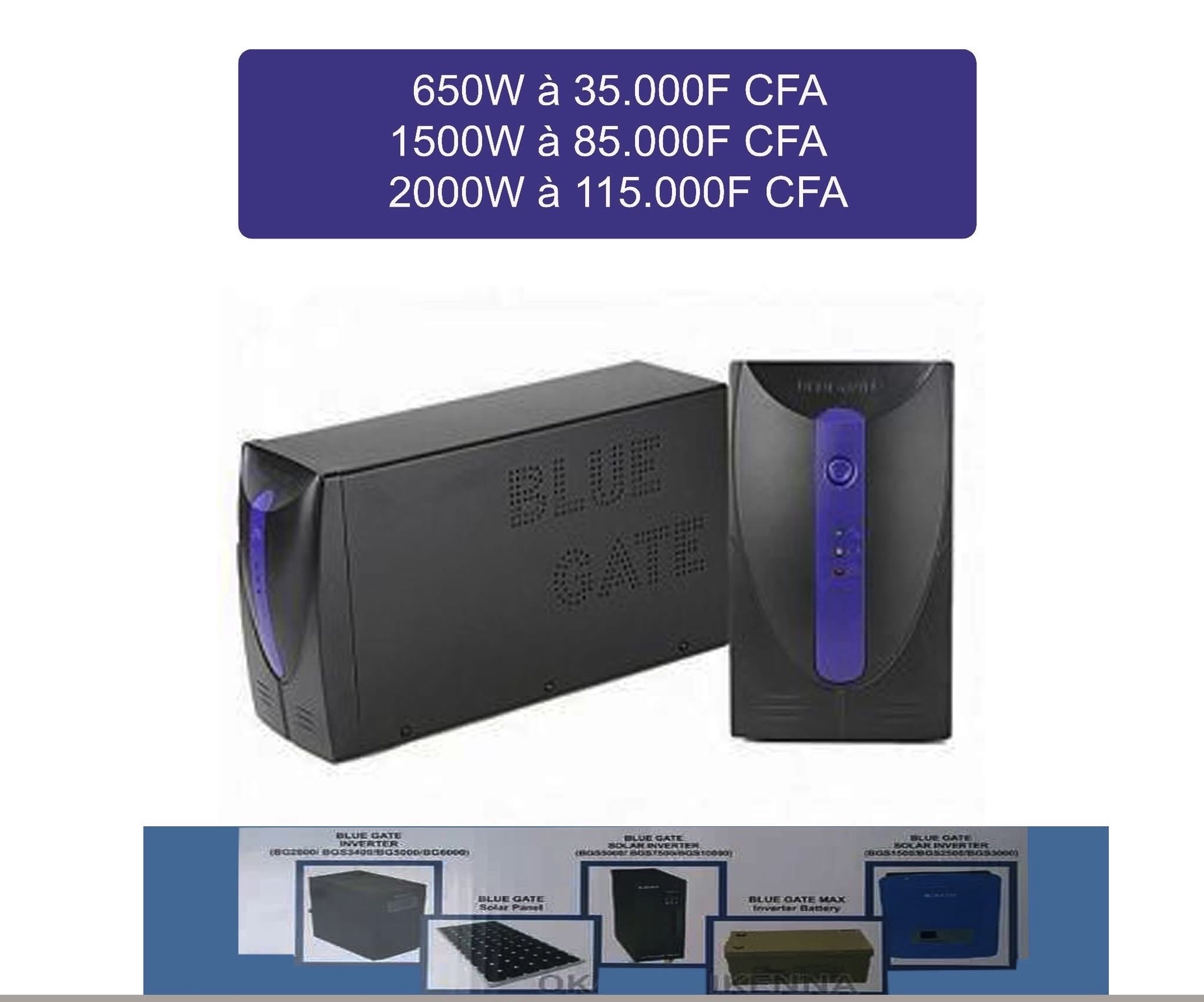 Onduleur et Régulateur