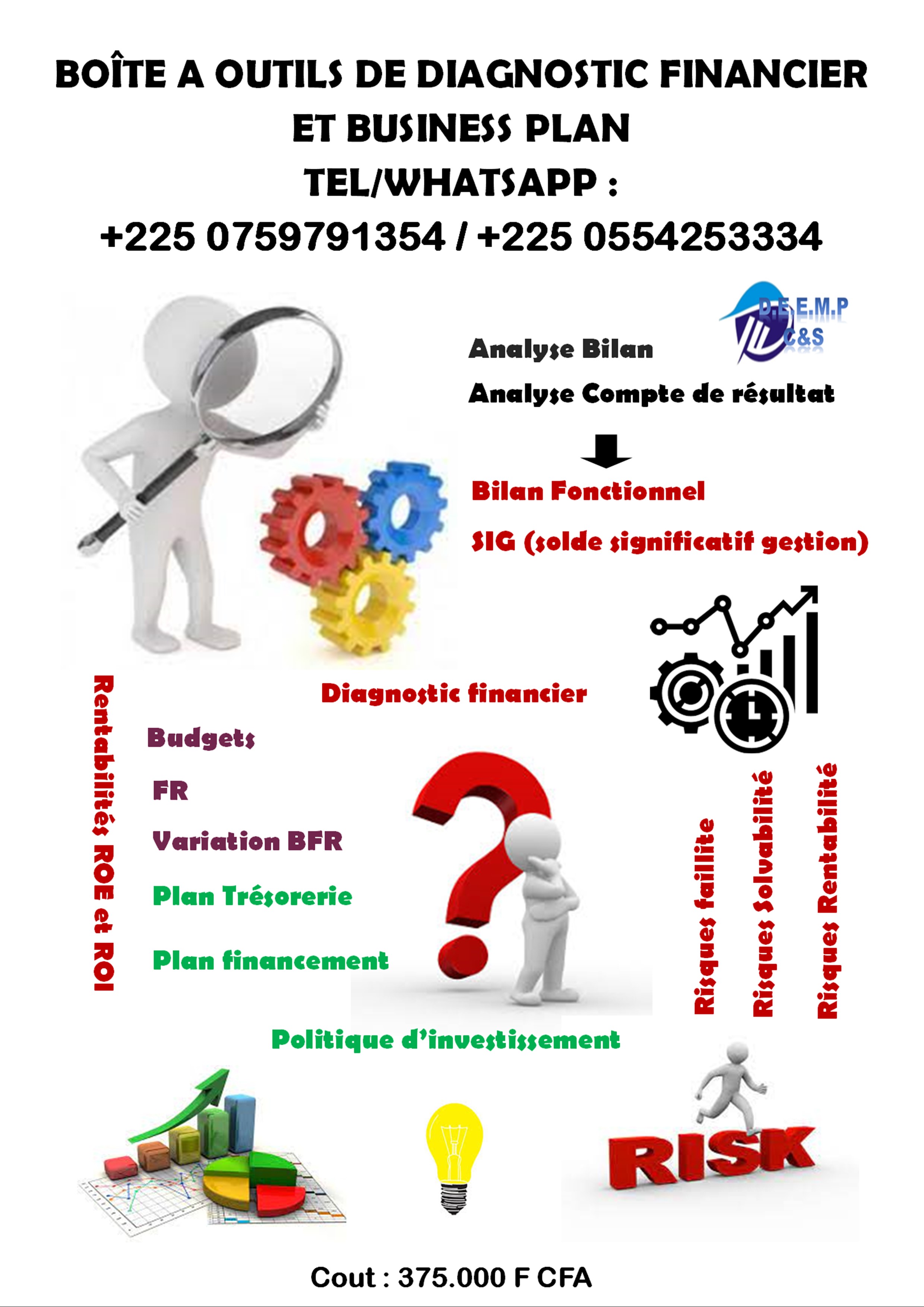 Boîte a outil de diagnostic financier & business plan Boîte a outil de diagnostic financier & business plan