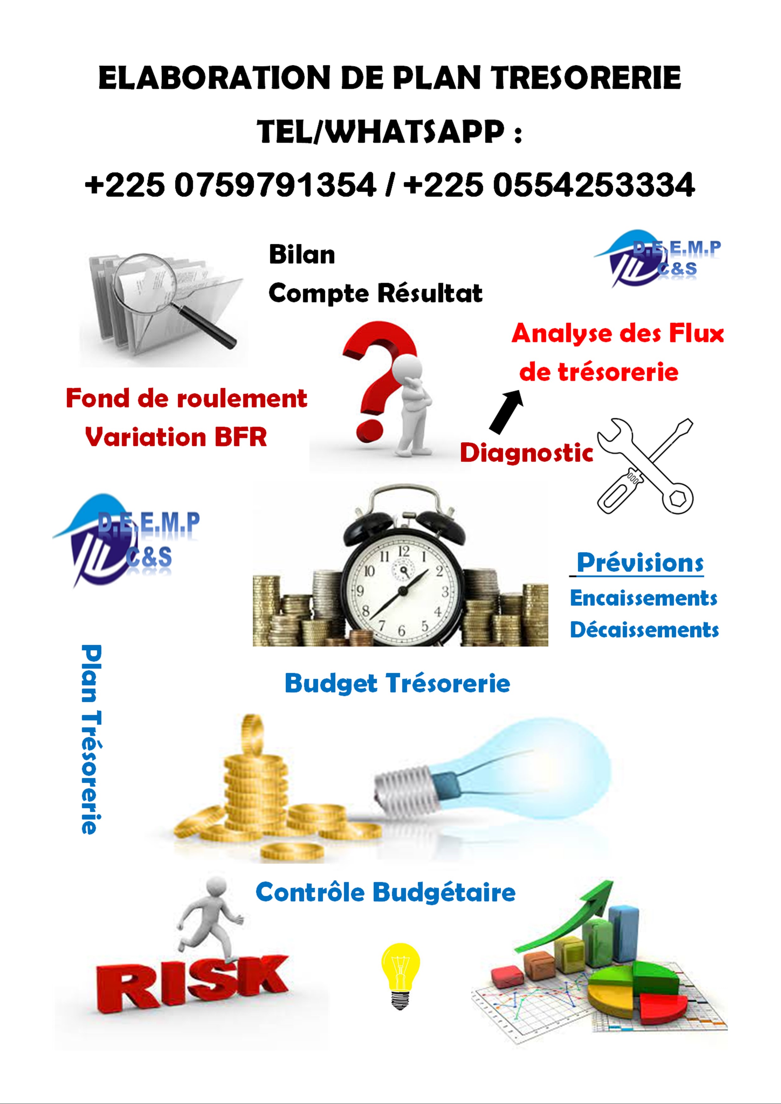 Offre de services de mise en place de plan de trésorerie Offre de services de mise en place de plan de trésorerie