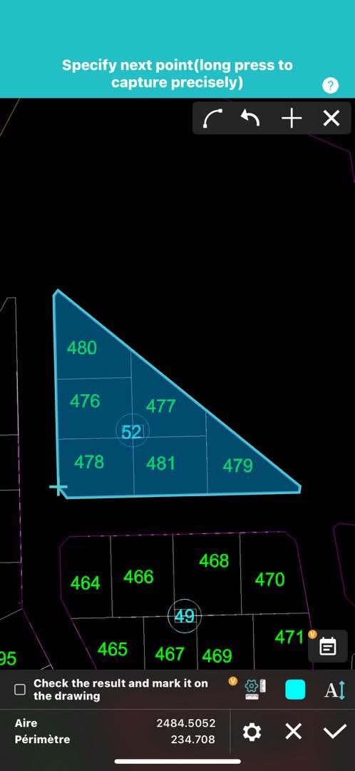 En vente 1 îlots complets de 6lots sur le littoral de la baie des milliardaires