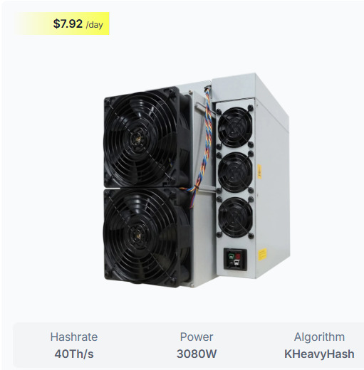 Bitmain Antminer KS7 (40Th)KHeavyHash KAS Kaspa ASIC miner Bitmain Antminer KS7 (40Th)KHeavyHash KAS Kaspa ASIC miner