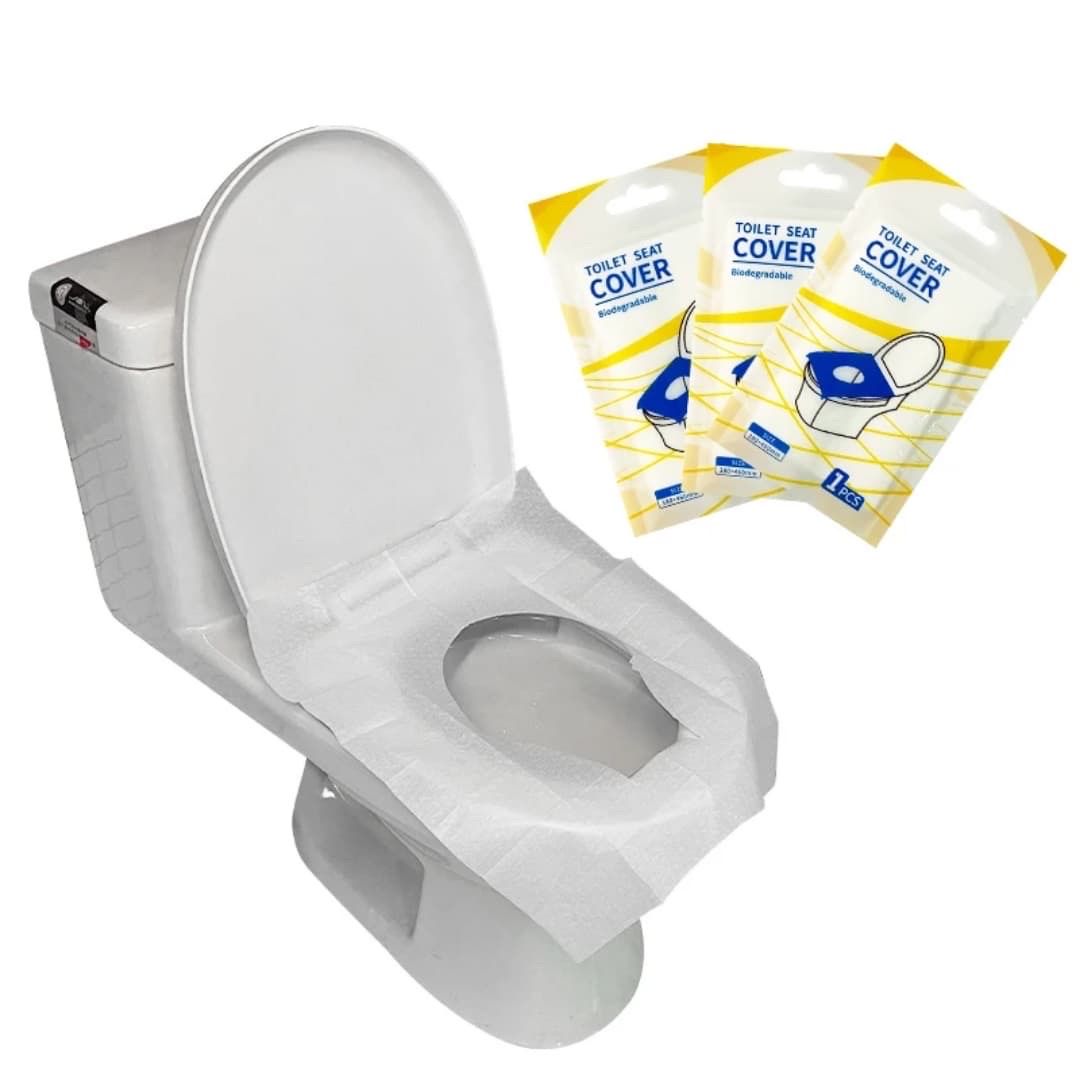 Housse hygiénique de siège de toilette (jetable) Housse hygiénique de siège de toilette (jetable)