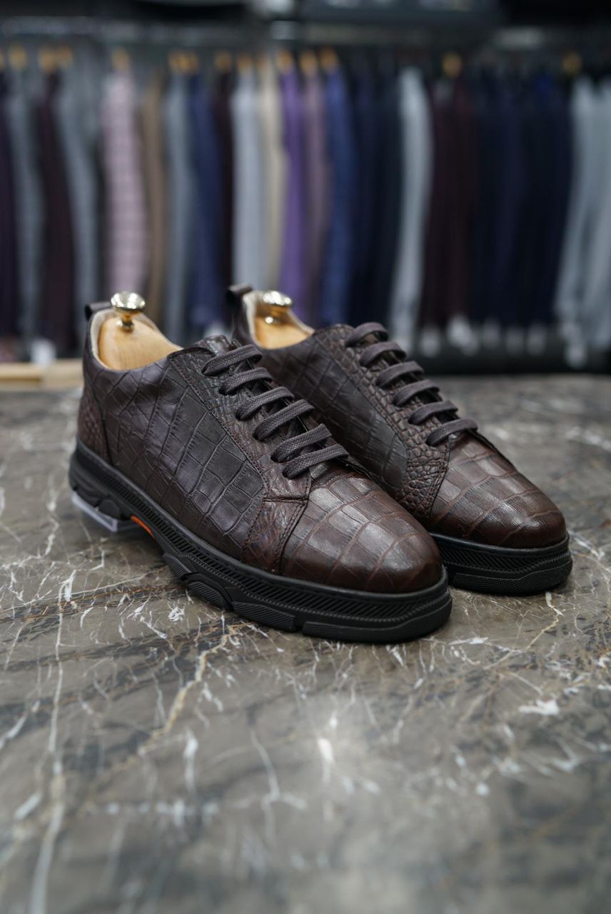 Chaussures homme cuir crocodile - Élégance & puissance à vos pieds Chaussures homme cuir crocodile - Élégance & puissance à vos pieds