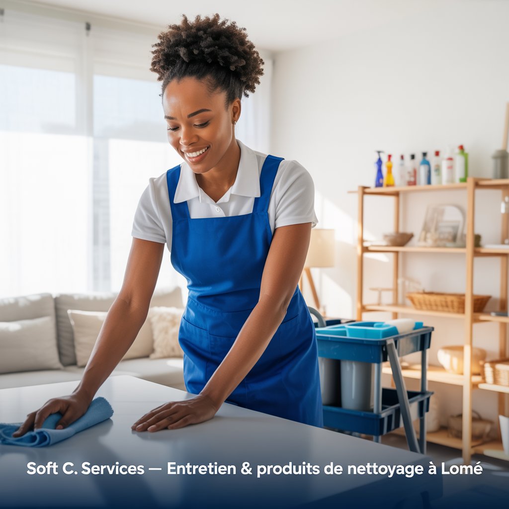 SOFT C. SERVICES – L’expert du nettoyage et des produits d’entretien à Lomé !