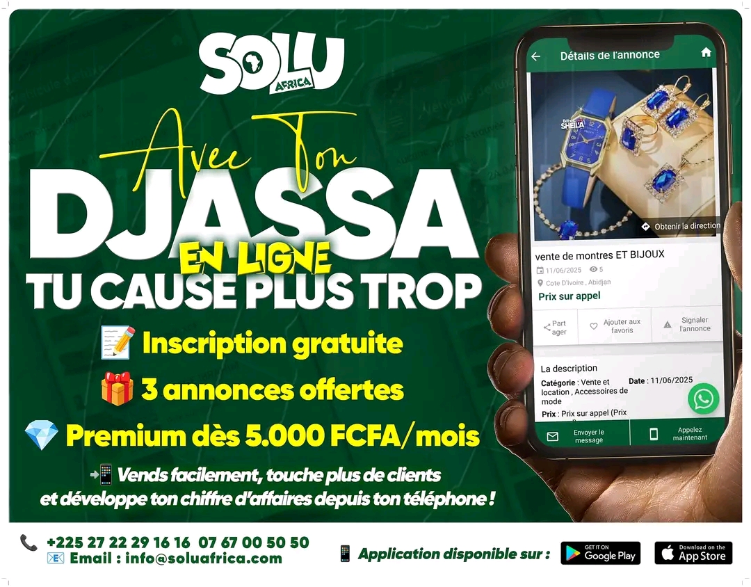 Créé ta boutique en ligne avec solu Africa