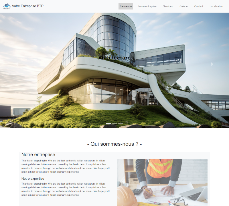 Création de site web à très petit prix !!!