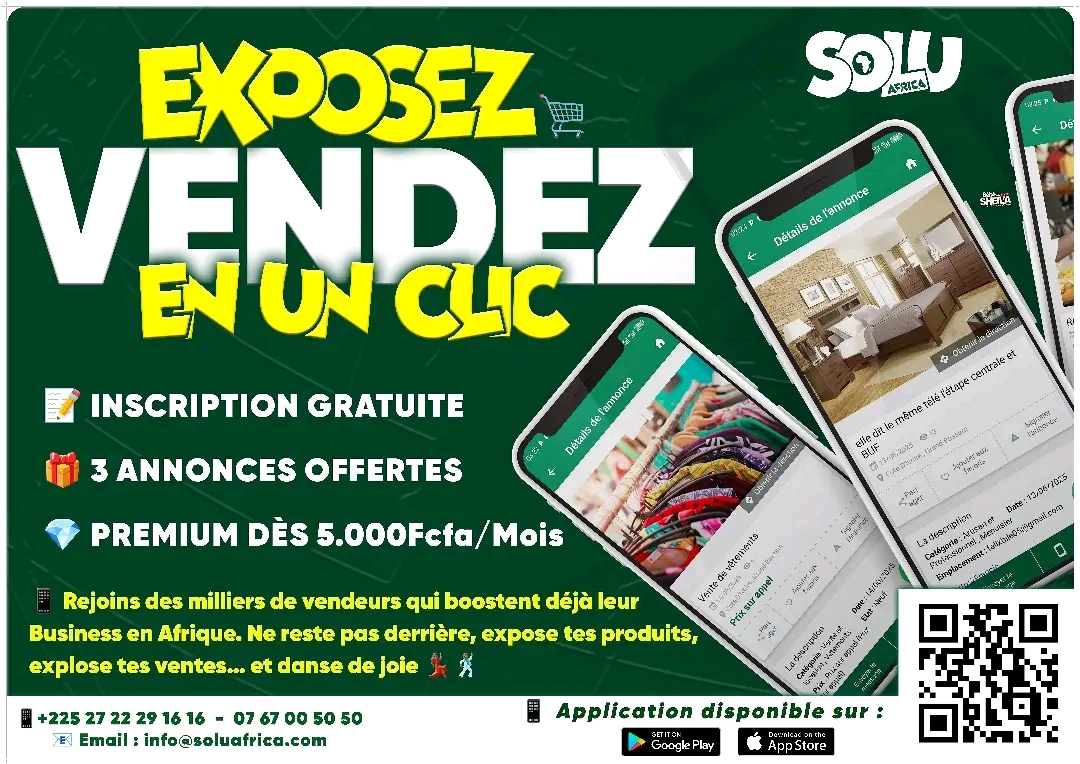 Gagne plus de visibilité avec solu Africa Gagne plus de visibilité avec solu Africa
