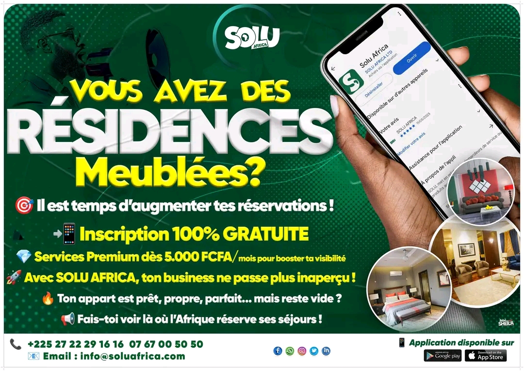 Gagne plus de visibilité avec solu Africa Gagne plus de visibilité avec solu Africa