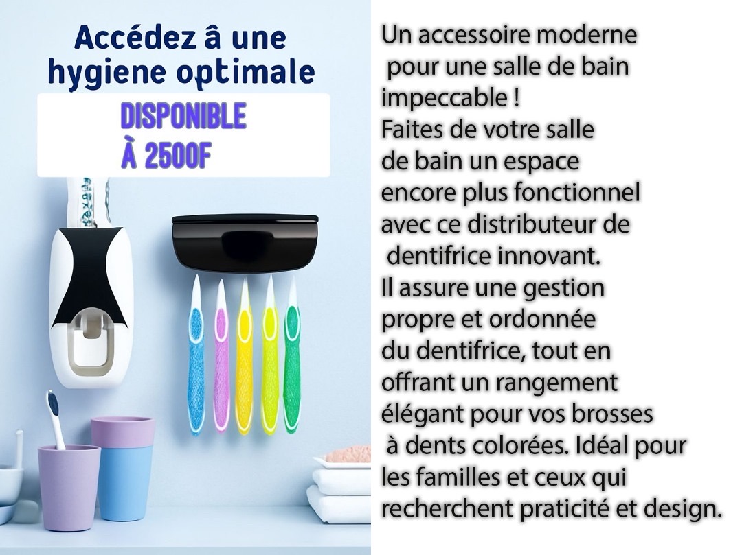 Accessoire moderne pour une salle de bain impeccable !