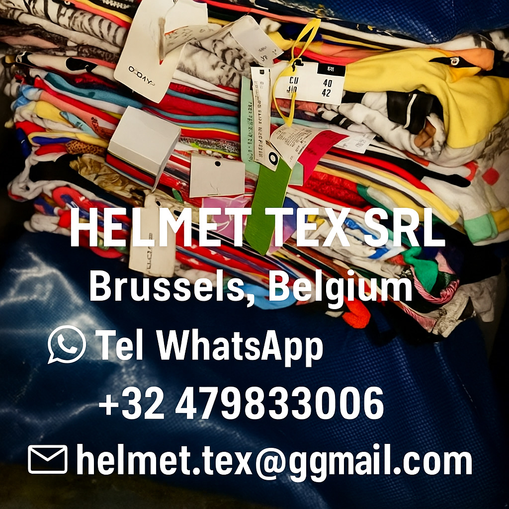 Vêtements en gros – Import/Export depuis Bruxelles