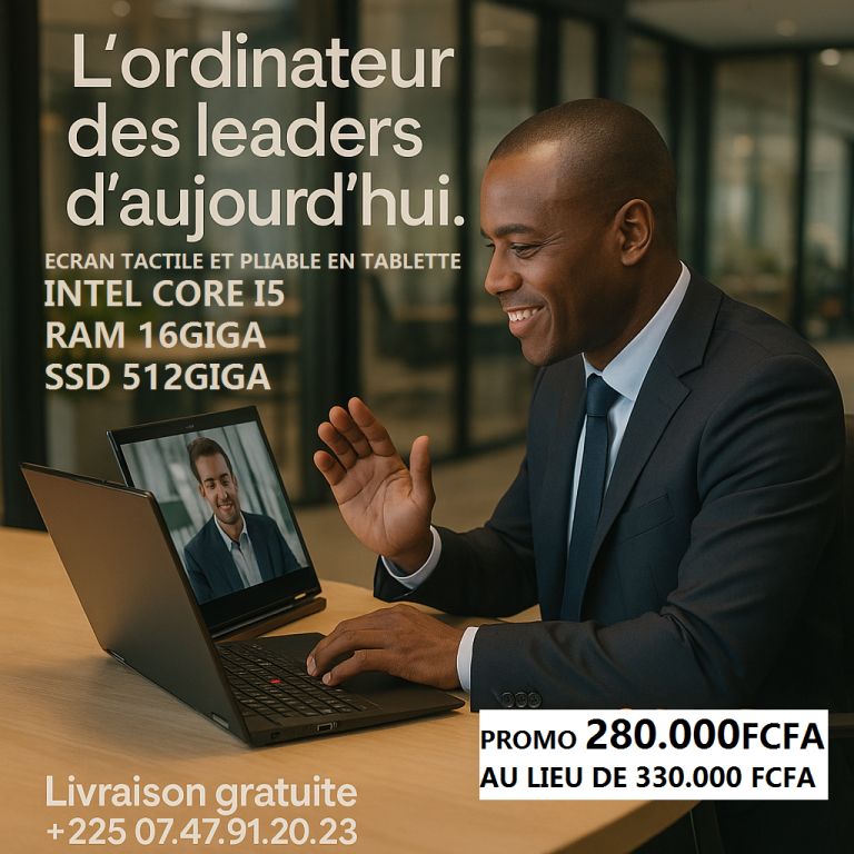 Lenovo ThinkPad X1 Carbon Yoga – Puissance, élégance et flexibilité au bout des doigts