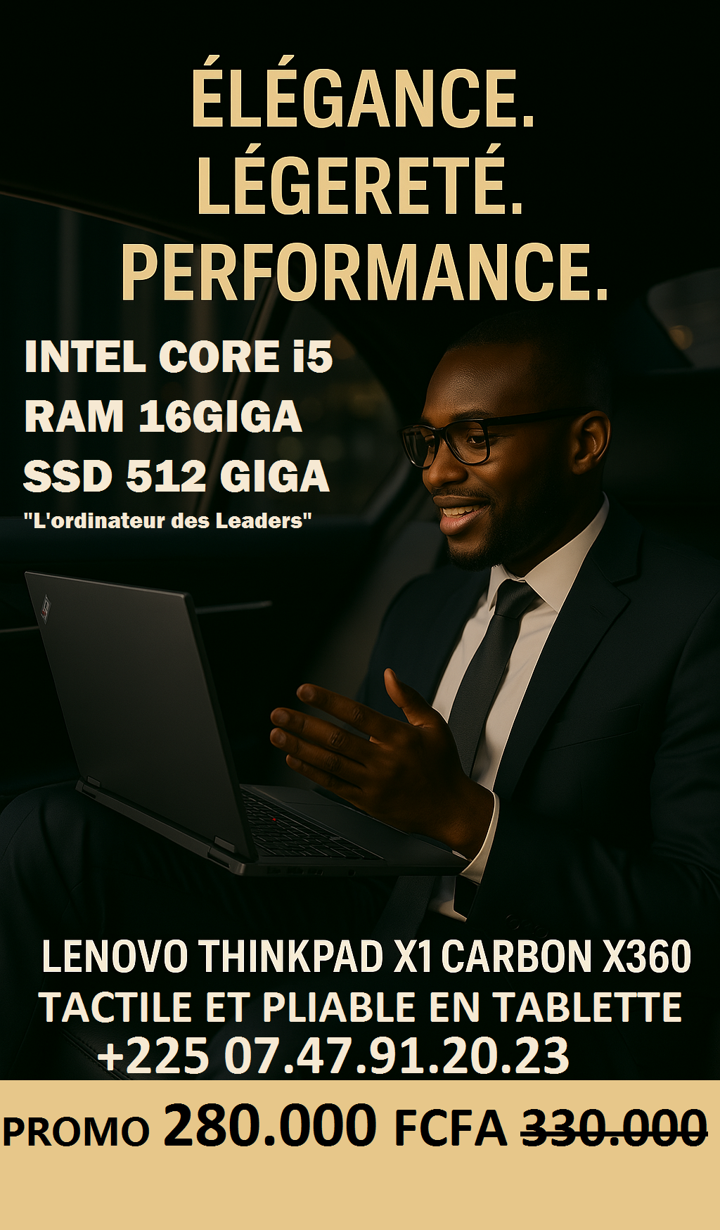 Lenovo ThinkPad X1 Carbon Yoga – Puissance, élégance et flexibilité au bout des doigts