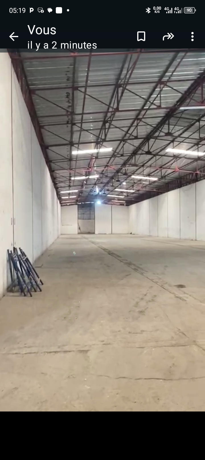 Entrepôt en location en zone portuaire de vridi