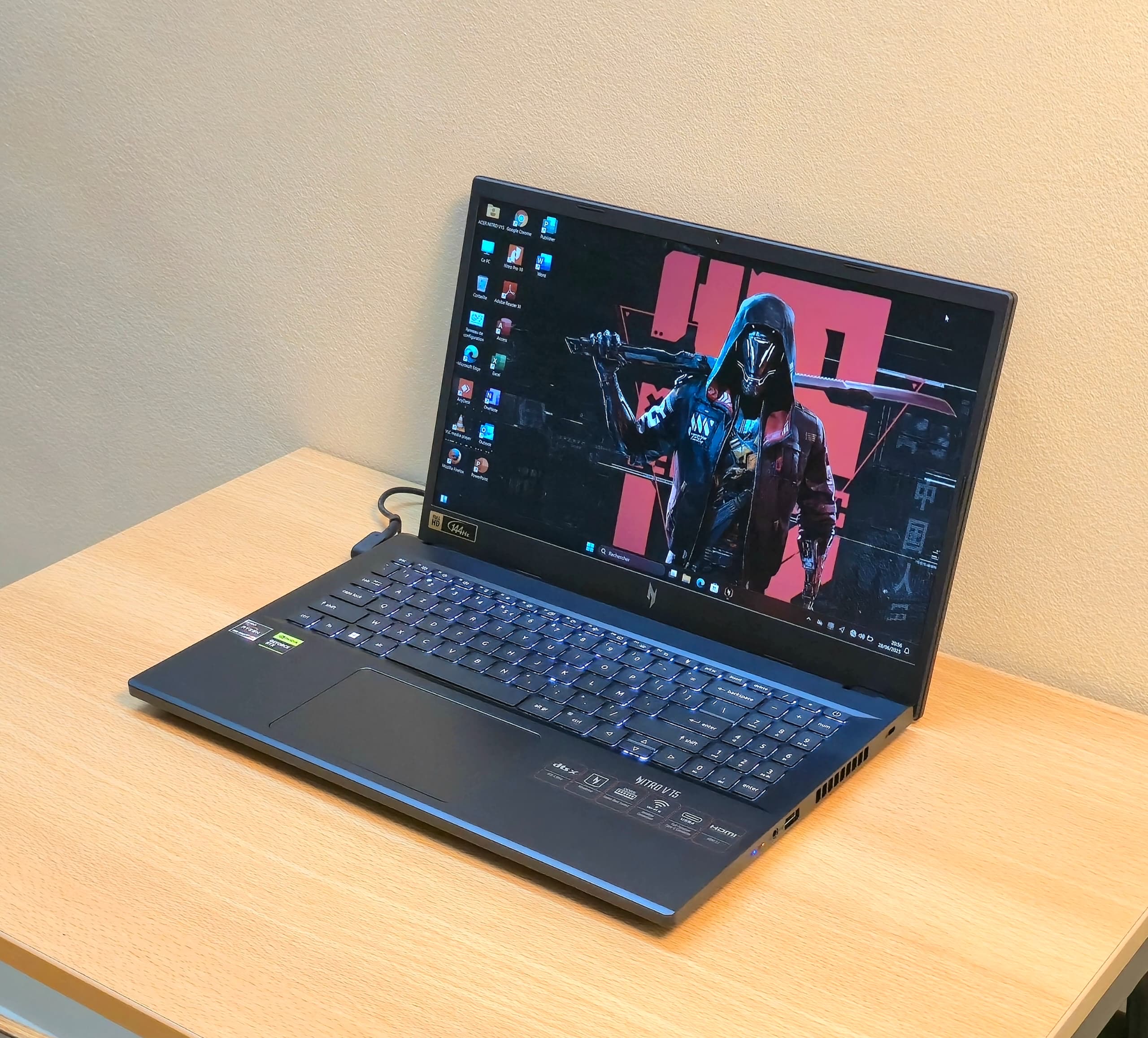 Acer NITRO ANV15-41 | AMD RYZEN 7 | Ram 16Go | SSD 512Go | NVIDIA GForce RTX 3050 | 6G dédiée Acer NITRO ANV15-41 | AMD RYZEN 7 | Ram 16Go | SSD 512Go | NVIDIA GForce RTX 3050 | 6G dédiée