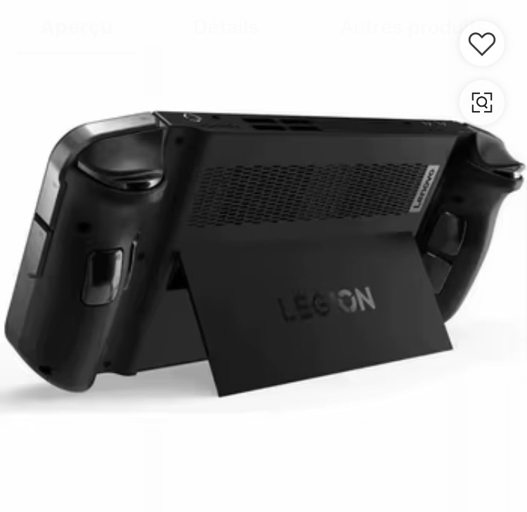 ORIGINAL 100% Lenovo LEGION Go Console de jeu PC portable 8.8 pouces 16G 512GSSD avec contrôleur
