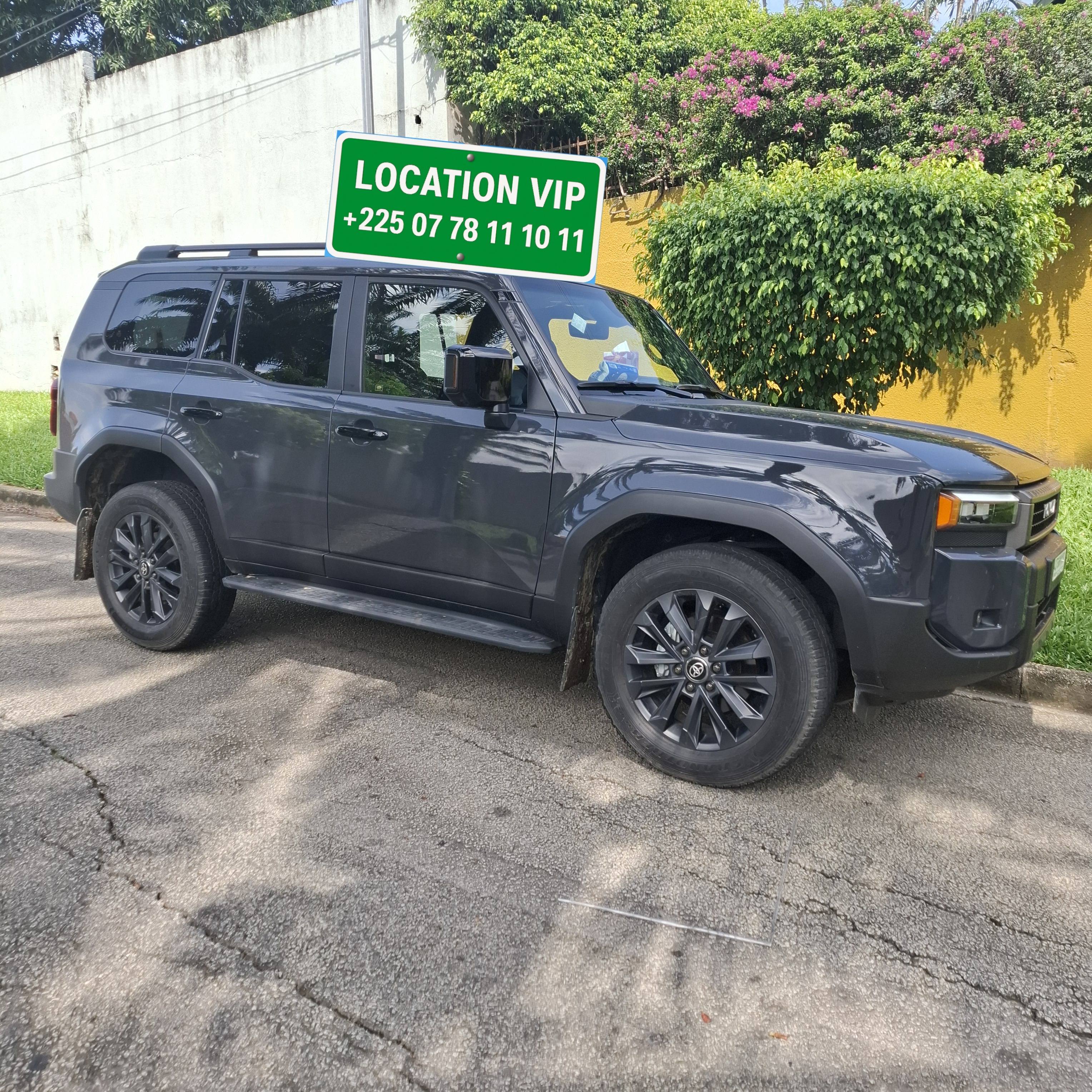 Location Toyota Land Cruiser Prado- Location Prado VIP Abidjan