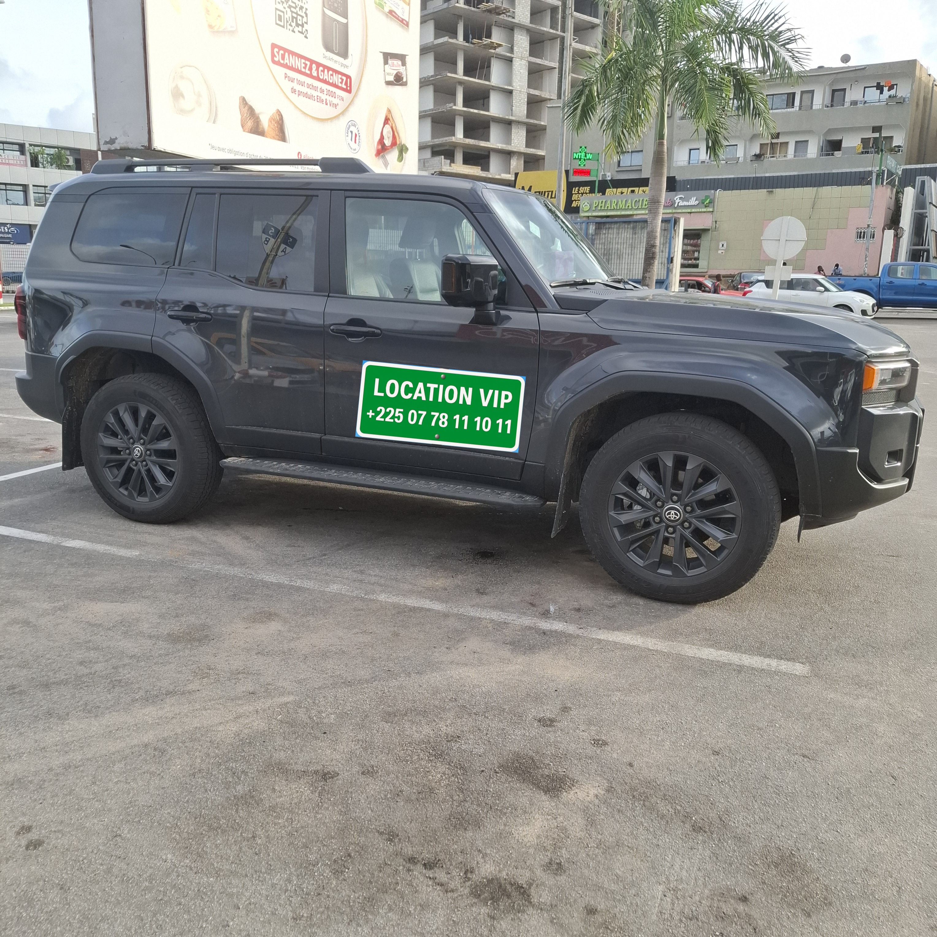 Location Toyota Prado avec chauffeur