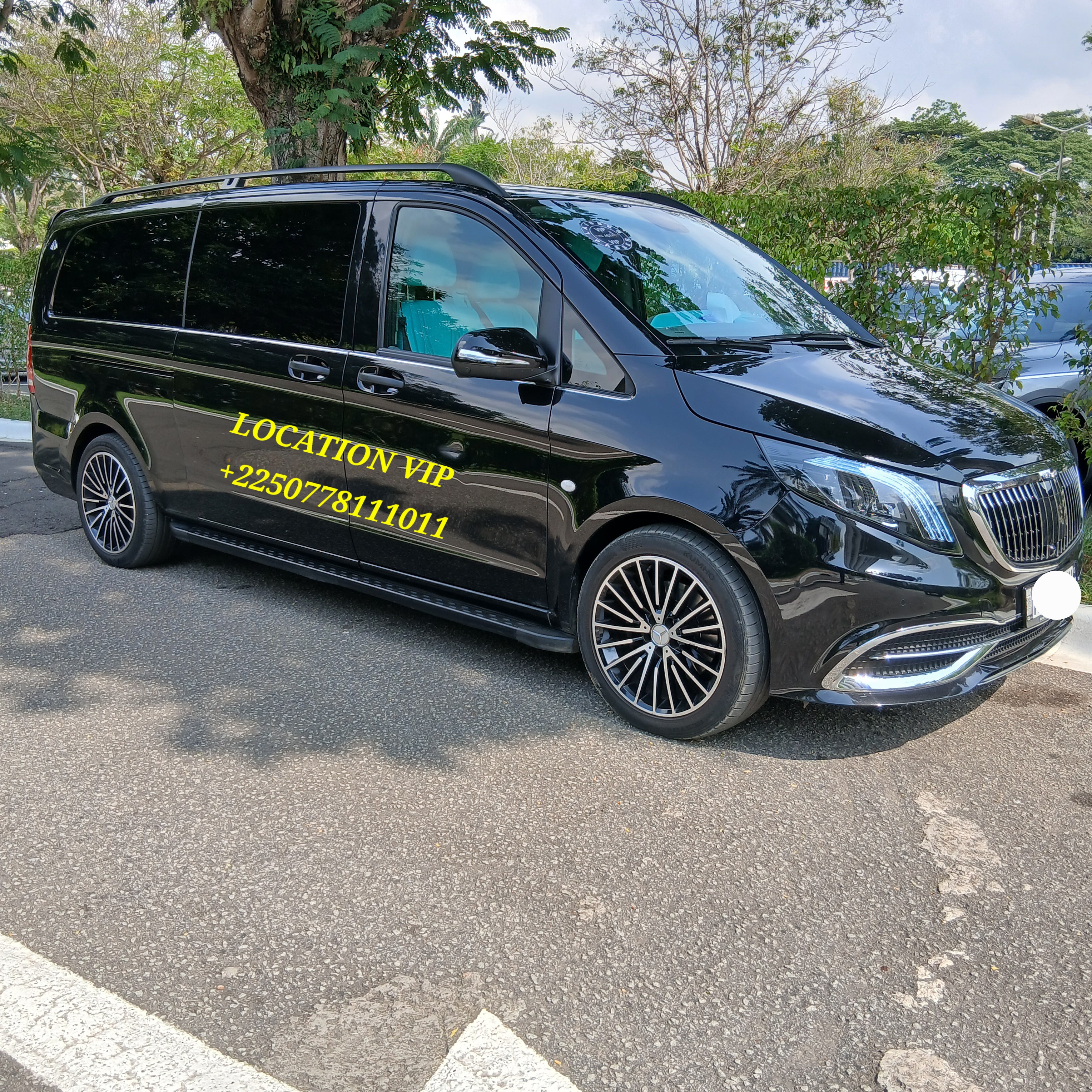 Location van VIP Abidjan - location Mercedes V-Class Abidjan