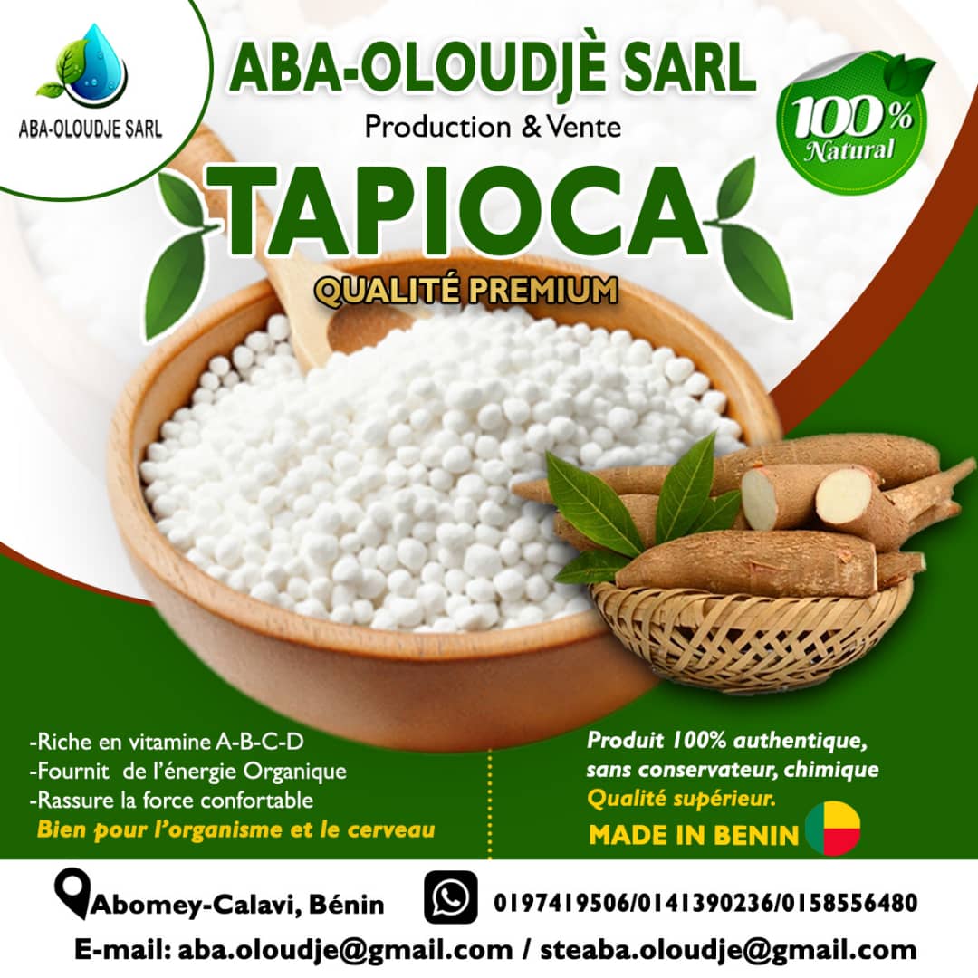 Du bon Tapioca qualité prémium