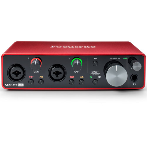 SCARLET FOCUSRITE 2i2
