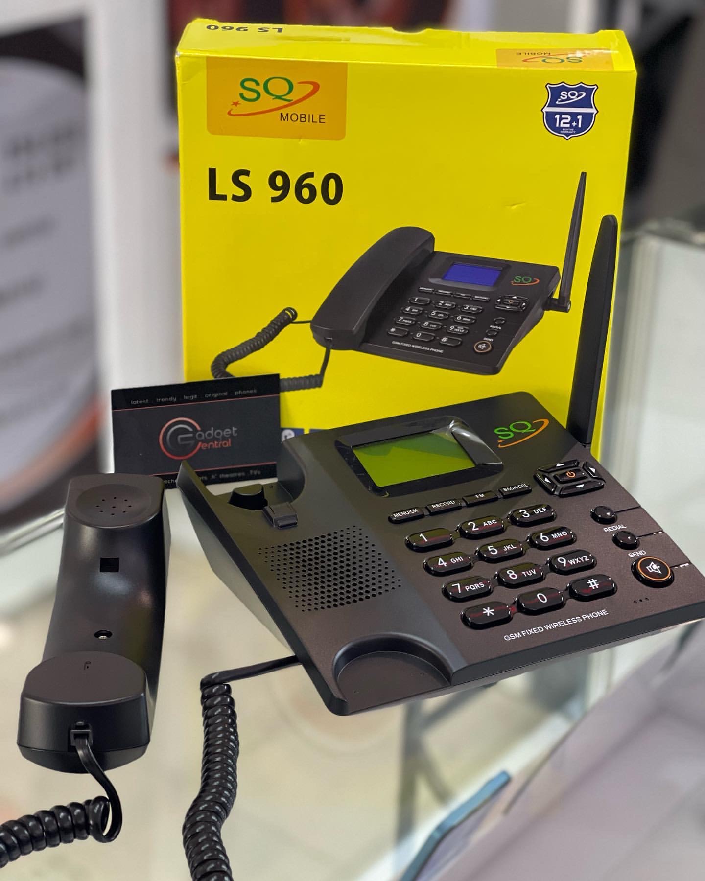 Telephone fixe à usage domestique et bureautique