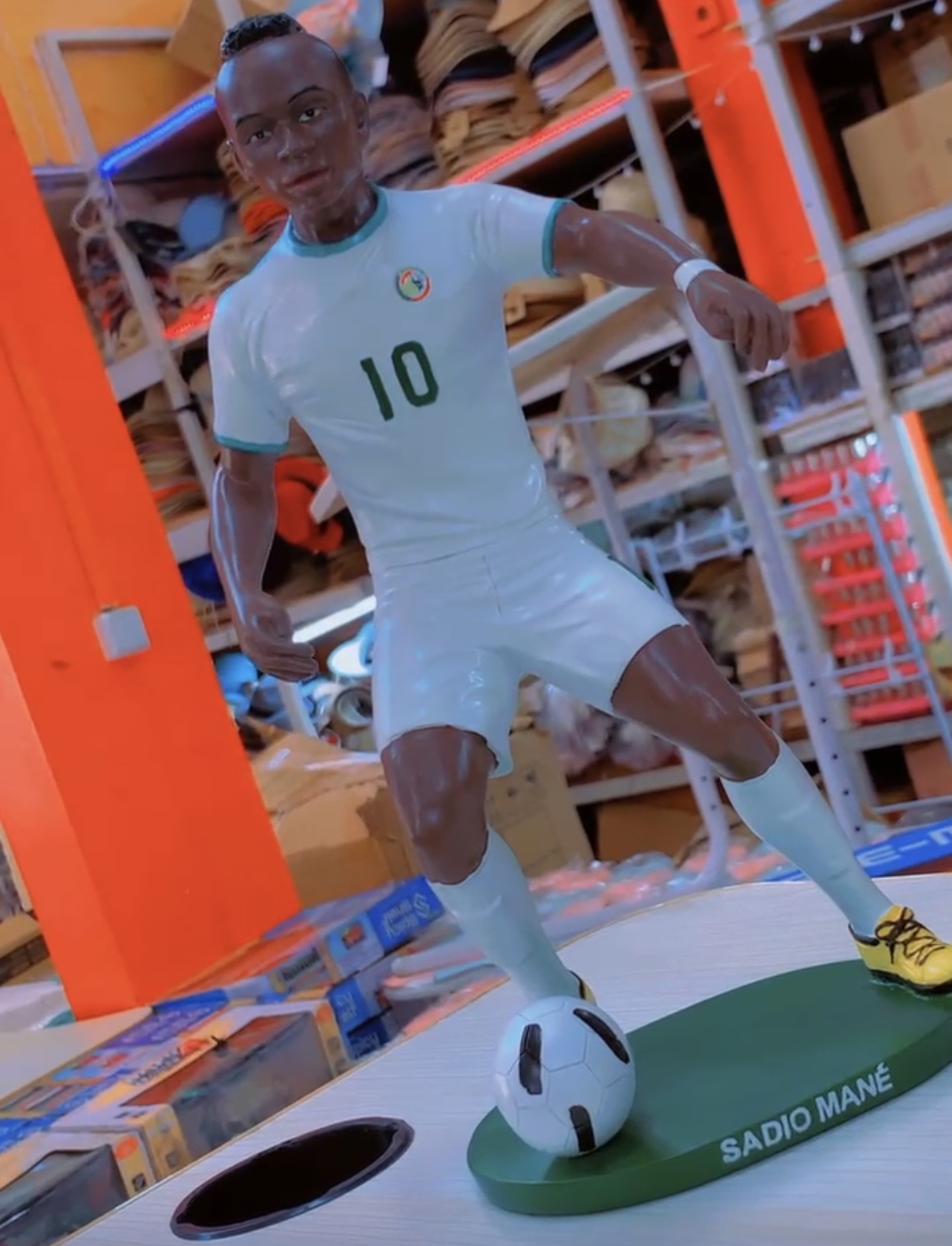 statuette Sadio Mané statuette Sadio Mané