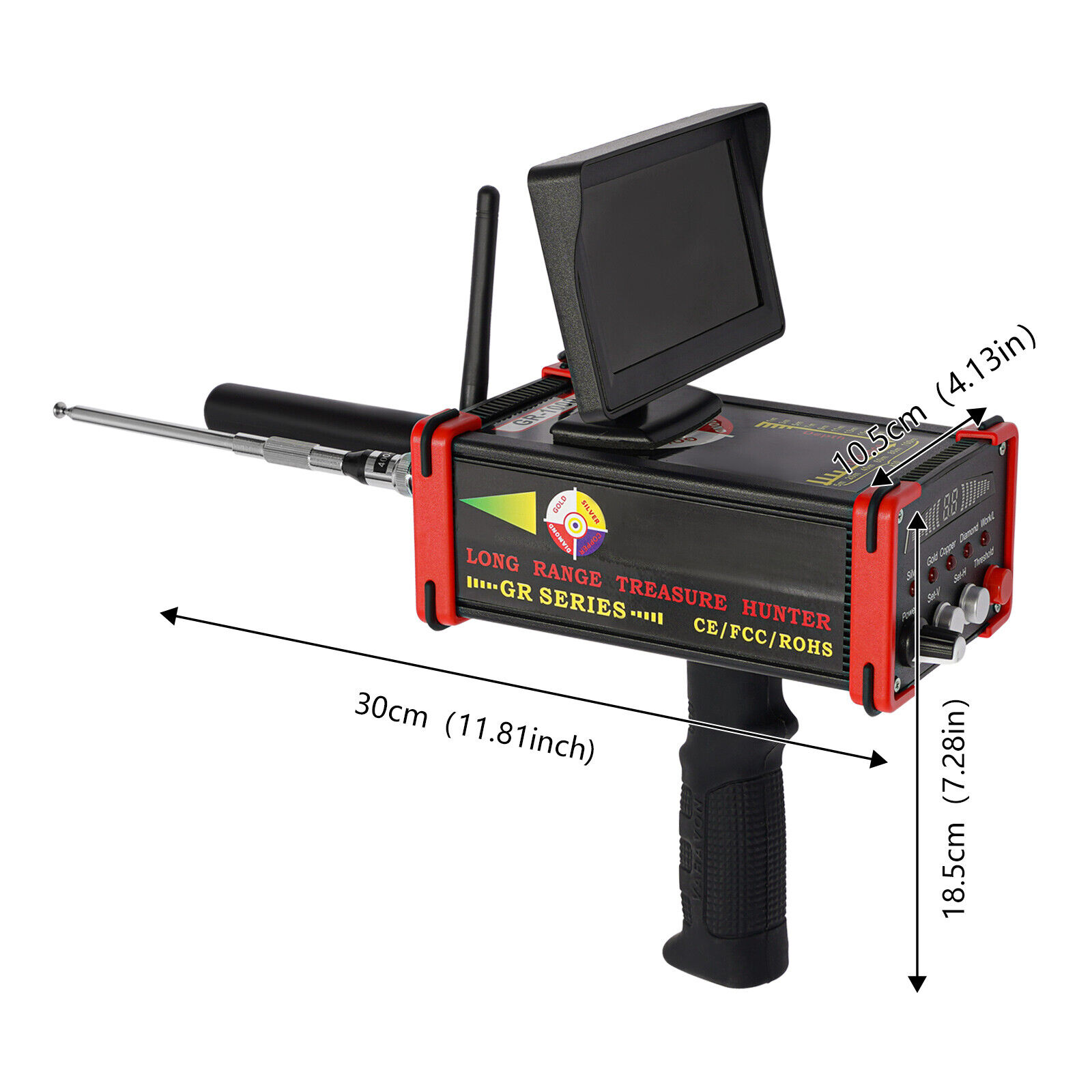 Long Range Gold Metal Detector Treasure Hunter Gold Finder Handheld 1000M+Screen Long Range Gold Metal Detector Treasure Hunter Gold Finder Handheld 1000M+Screen