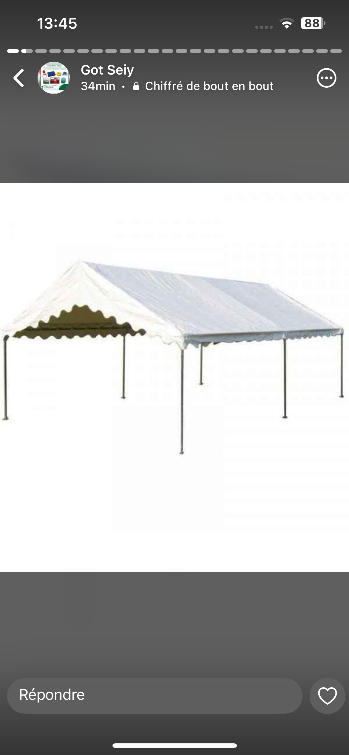 des baches à vendre