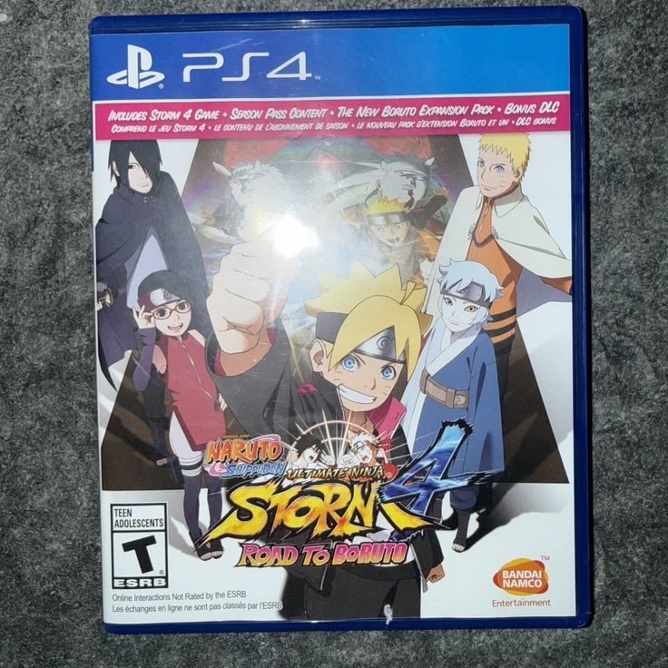 Pack 4 Jeux PS4 : Naruto, Minecraft, Spider-Man & Jump Force !